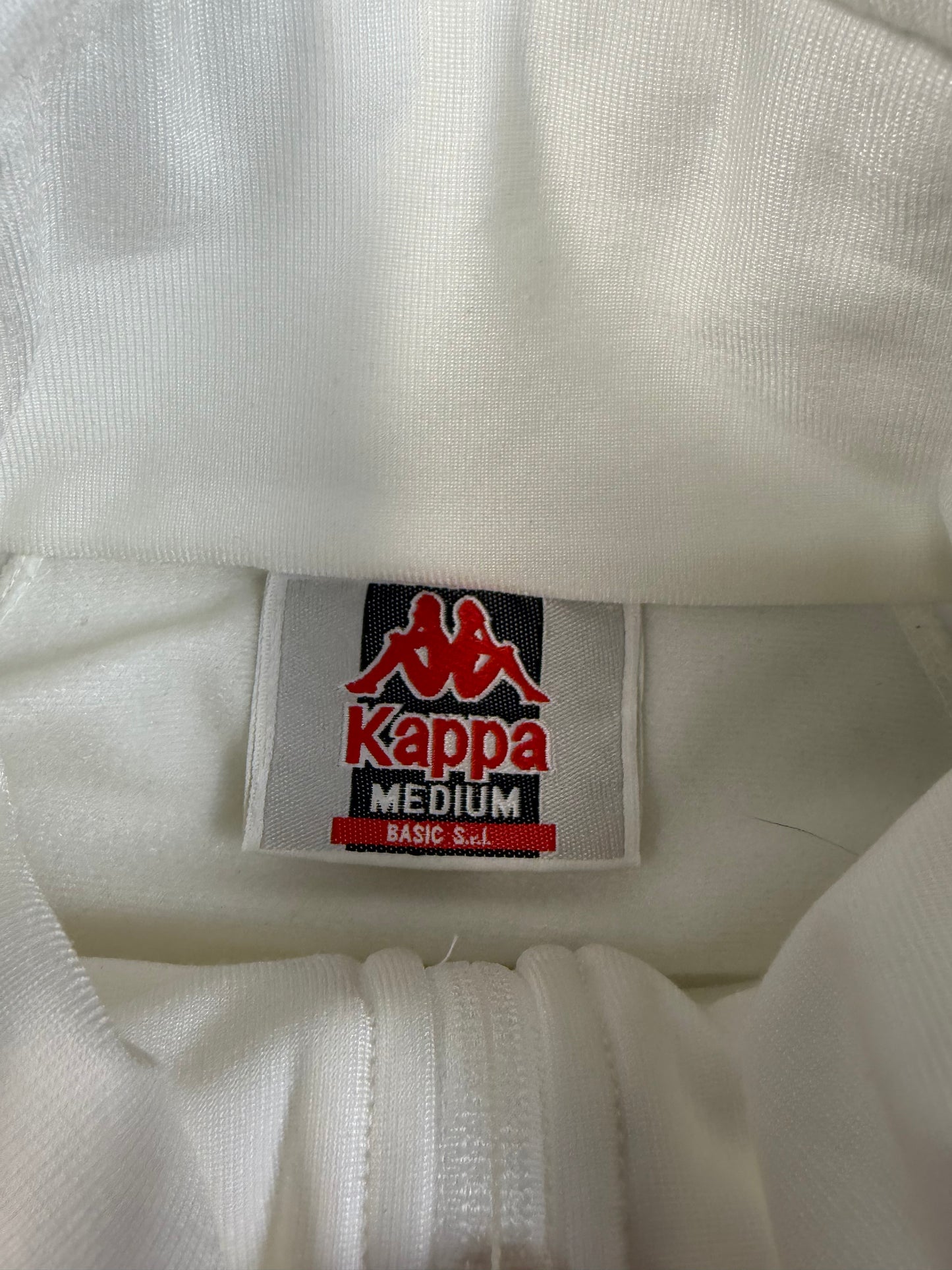Vintage 90s Kappa side stripe track jacket (M)