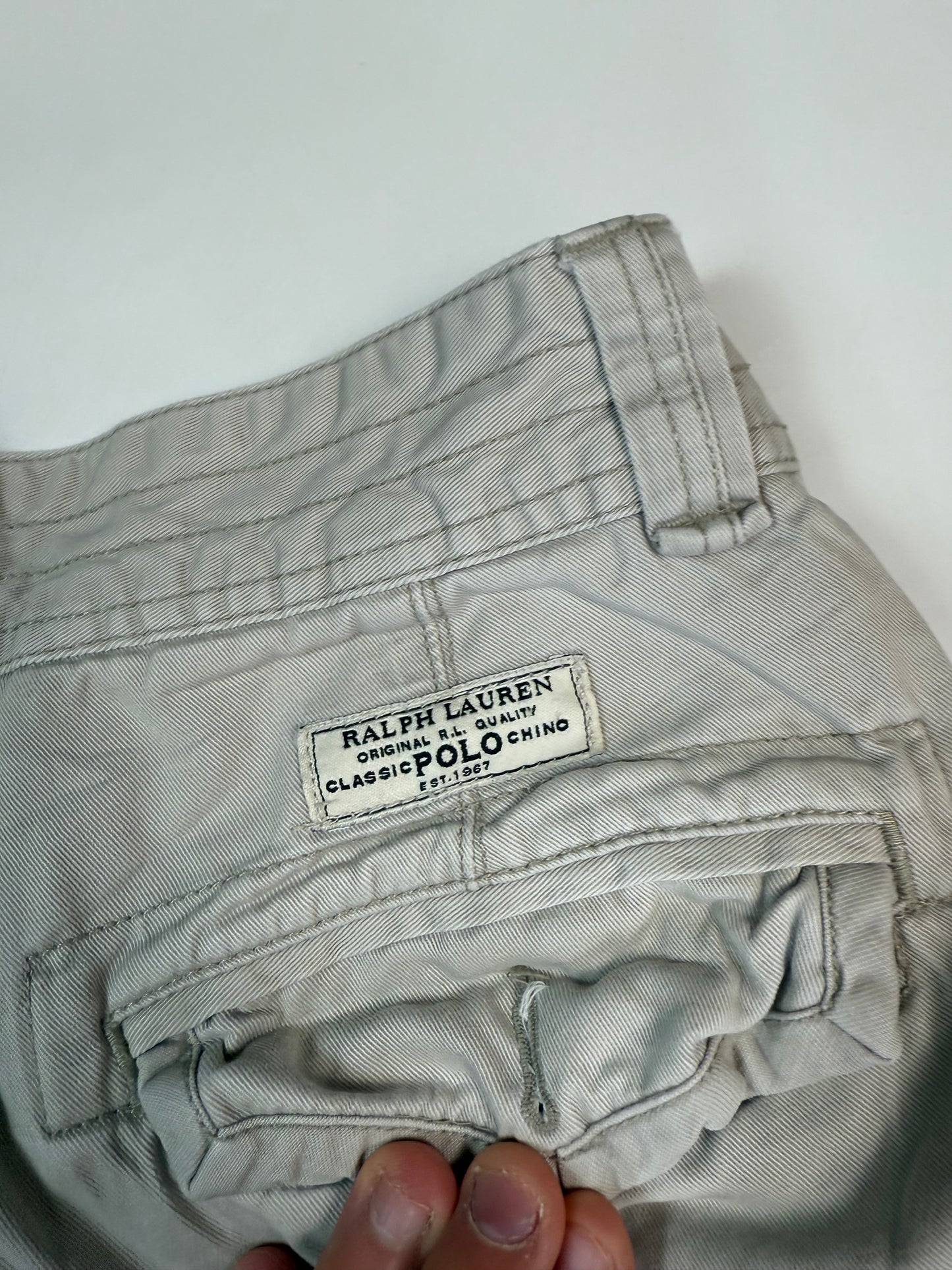 Vintage Polo Ralph Lauren baggy cargo shorts (W32)