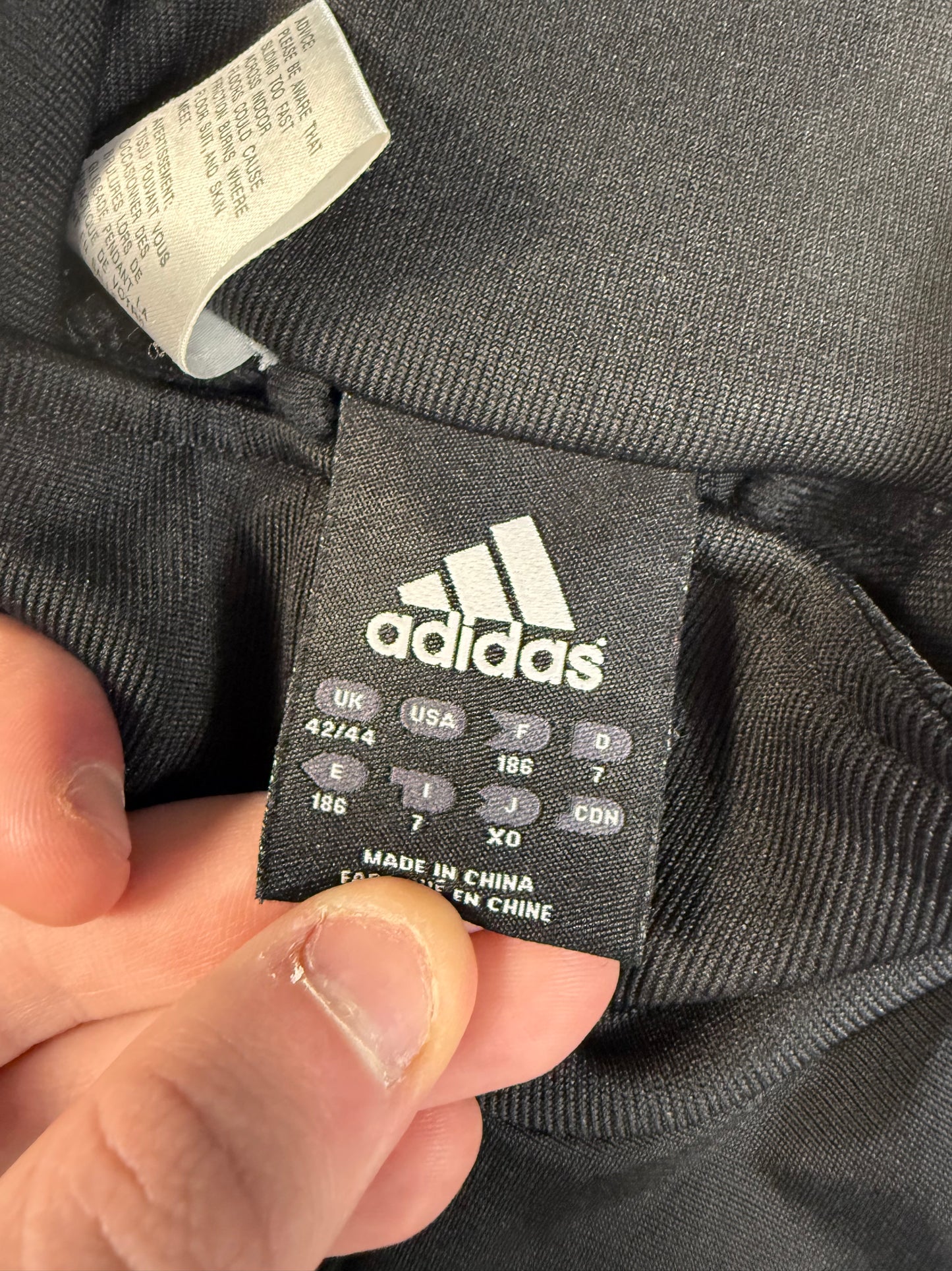 Vintage Adidas football track jacket (XL)