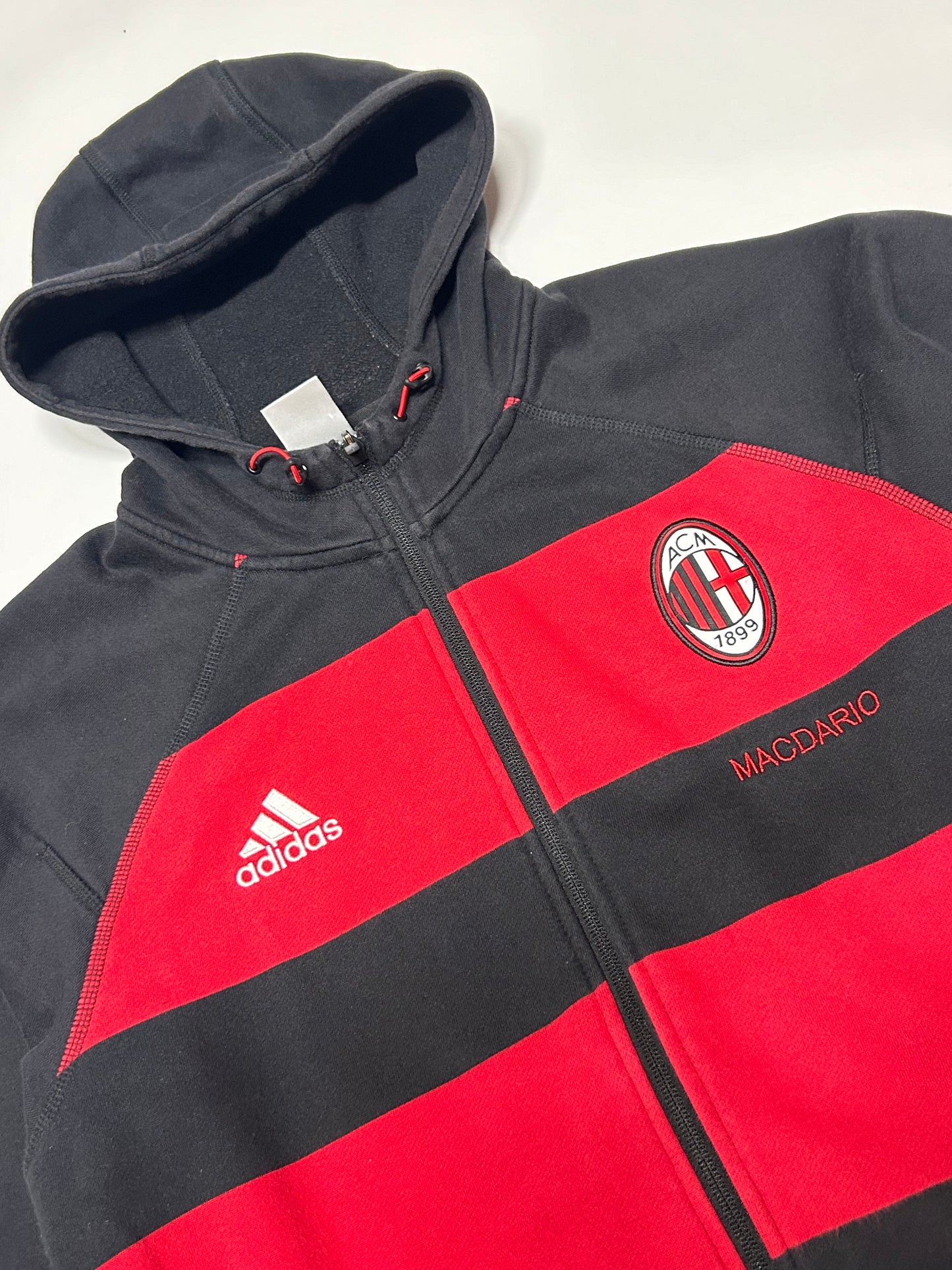 AC Milan adidas full zip hoodie (L)