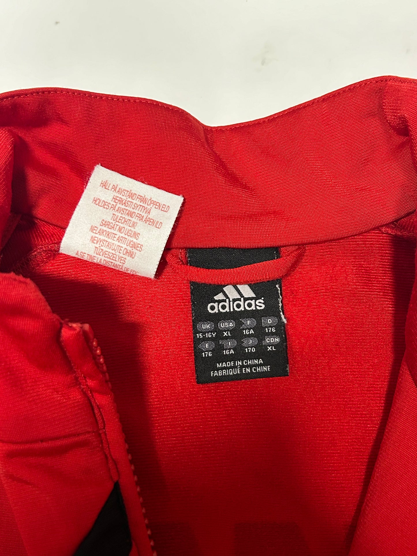 AC Milan 2009/10 Adidas football track jacket (M)