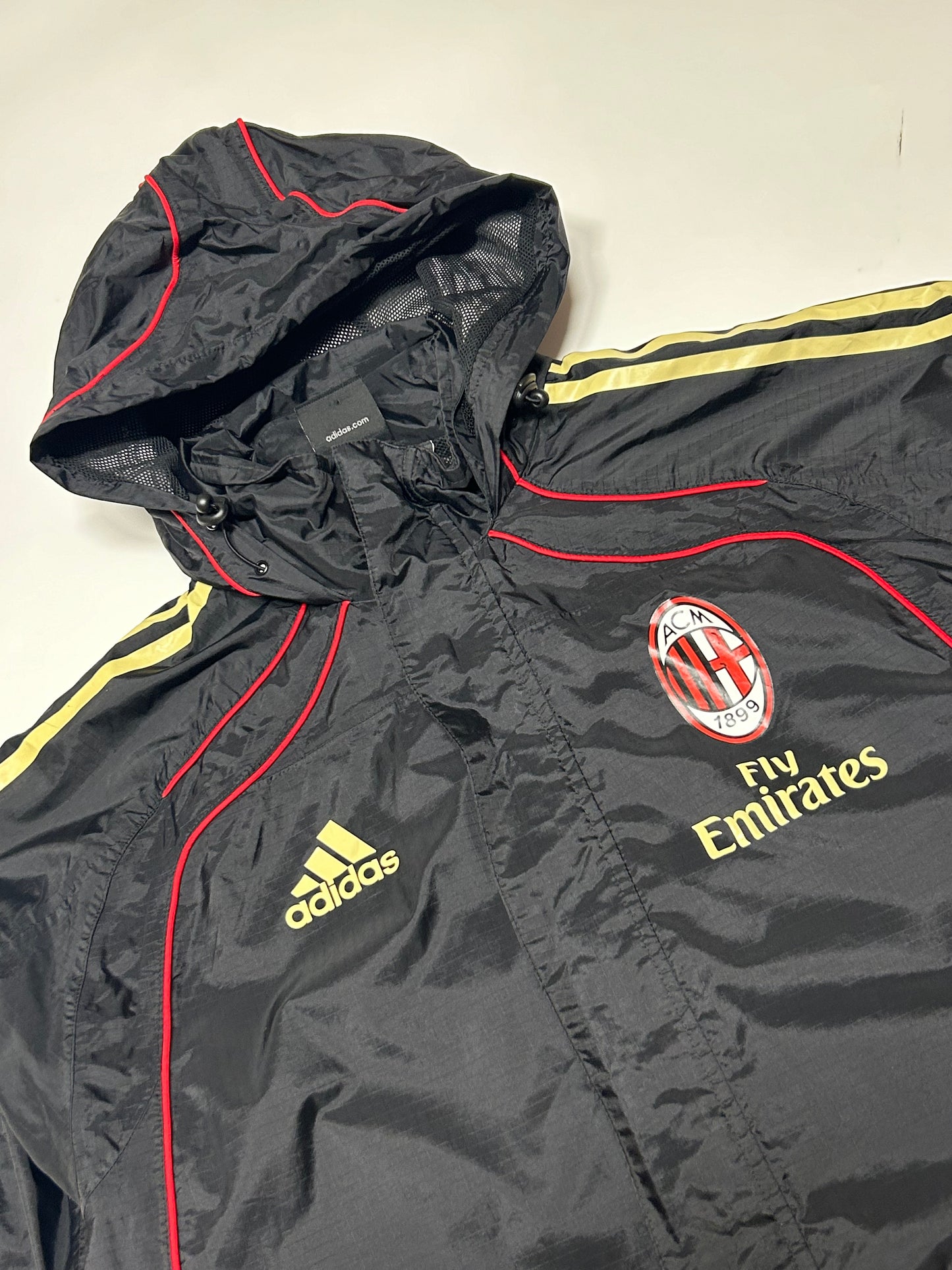AC Milan 2010/11 adidas rain jacket (S)