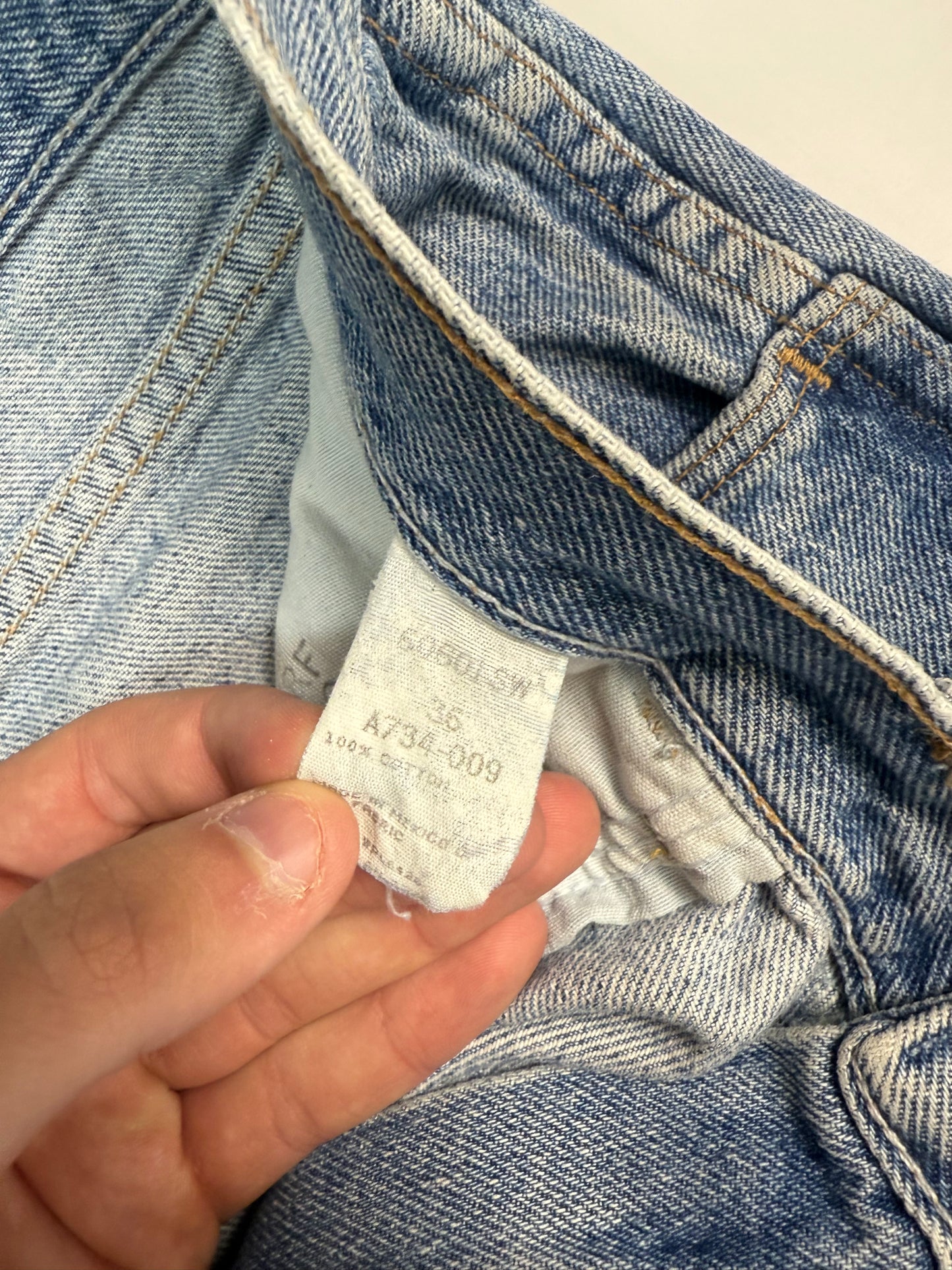 Vintage Wrangler baggy jorts (W34)