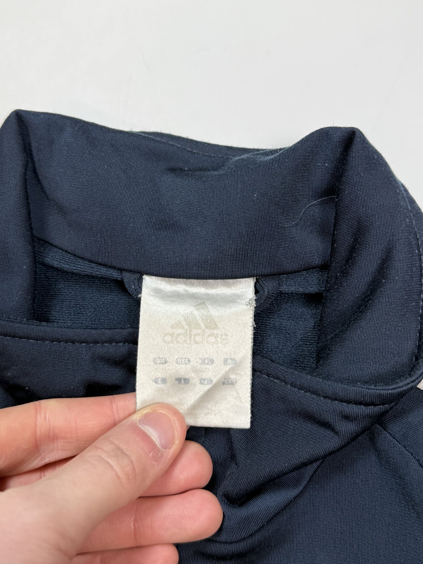 Vintage Adidas small logo track jacket (L)