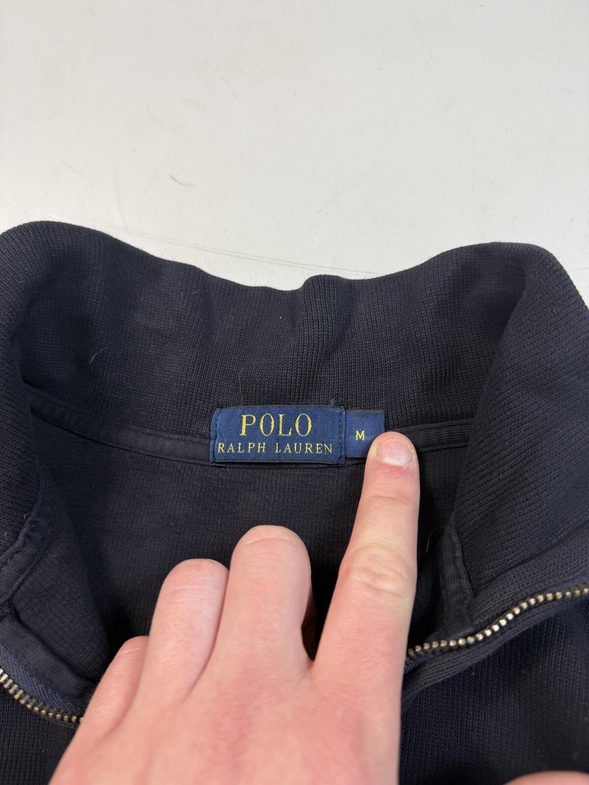 Polo Ralph Lauren quarter zip sweatshirt (M)
