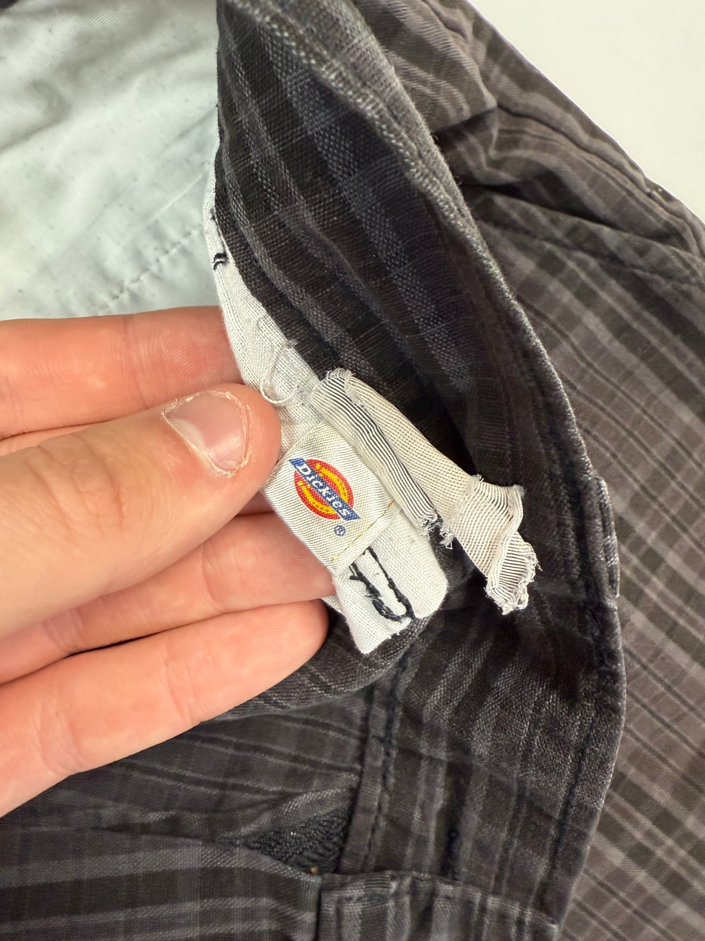 Dickies baggy checkered shorts (W32)