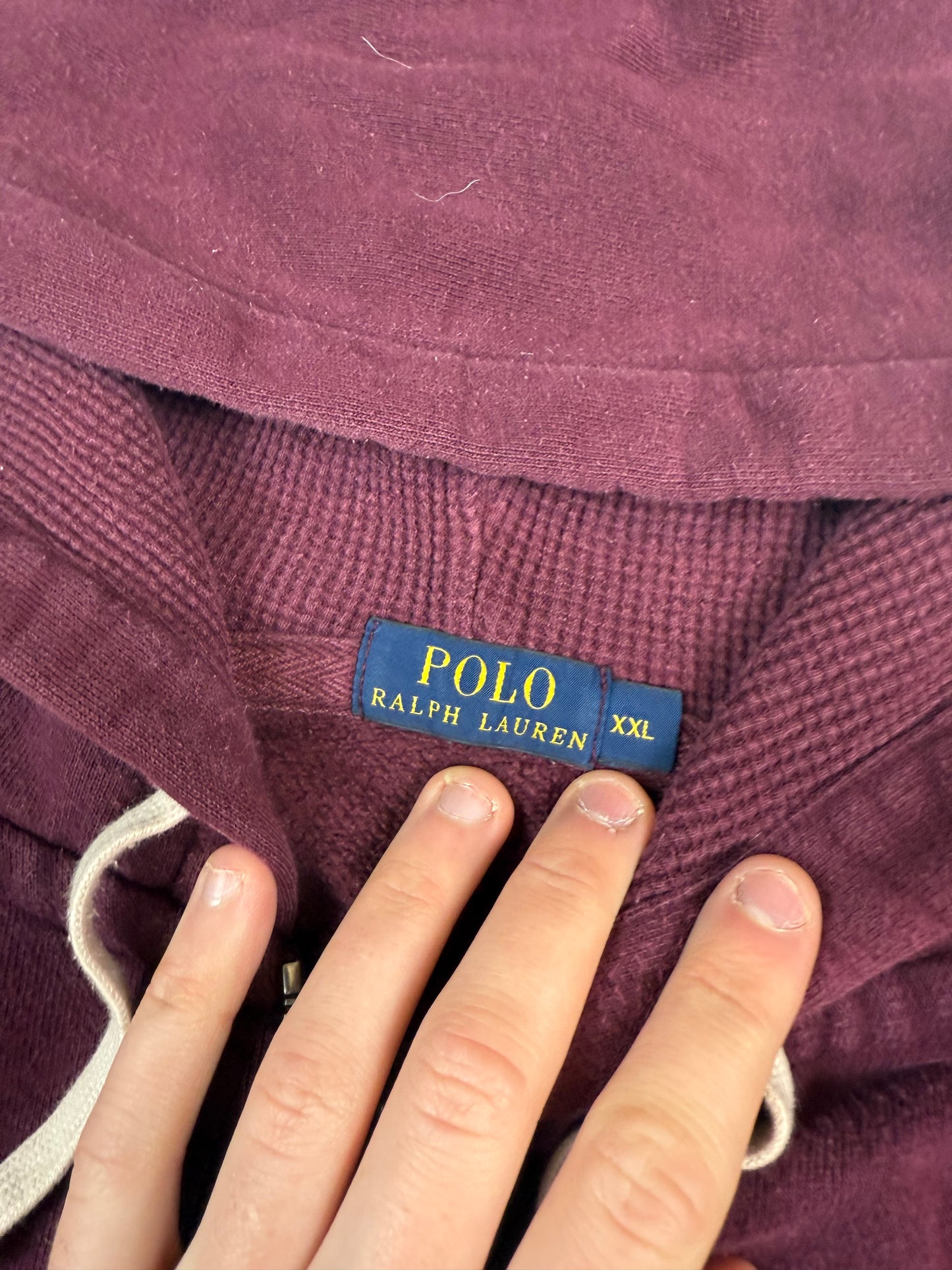 Polo Ralph Lauren zip up hoodie (XXL)