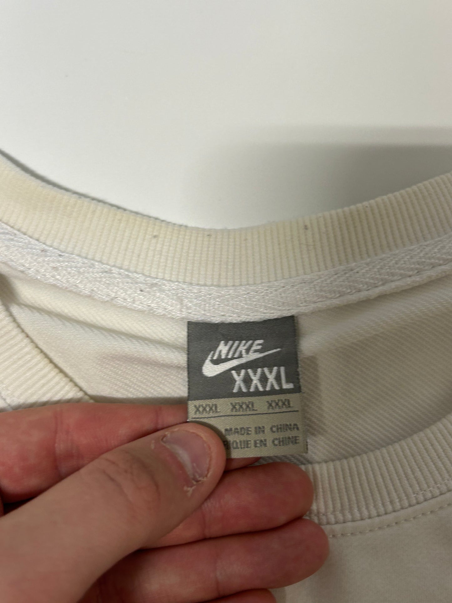 Vintage Nike spell out sweatshirt (L)