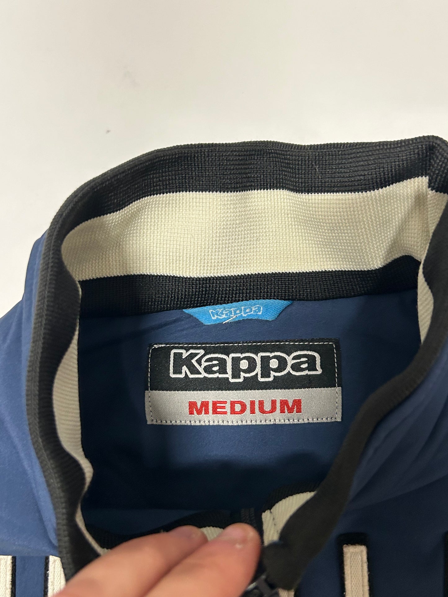 Vintage Kappa New Holland spell out bomber jacket (M)