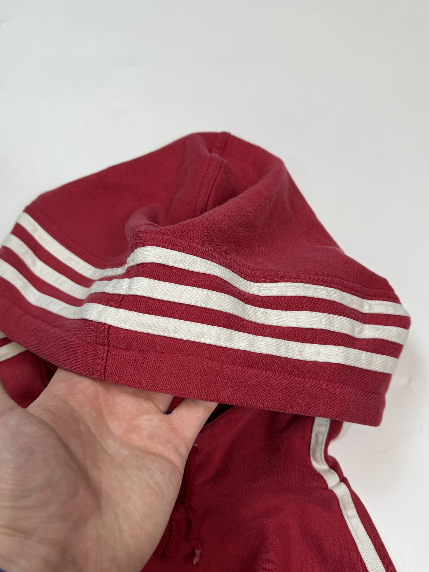 Vintage 90s Adidas small logo hoodie (L)