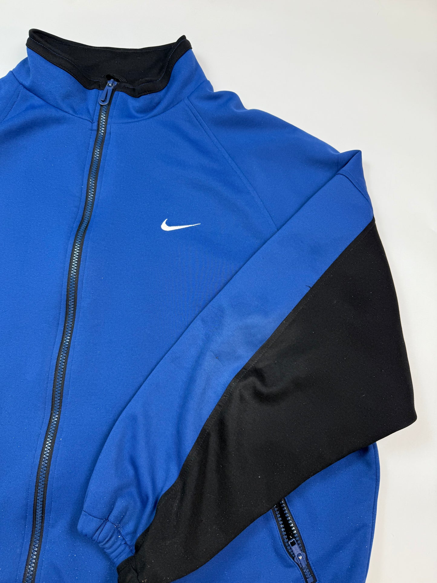 Vintage 90s Nike mini swoosh track jacket (XL)