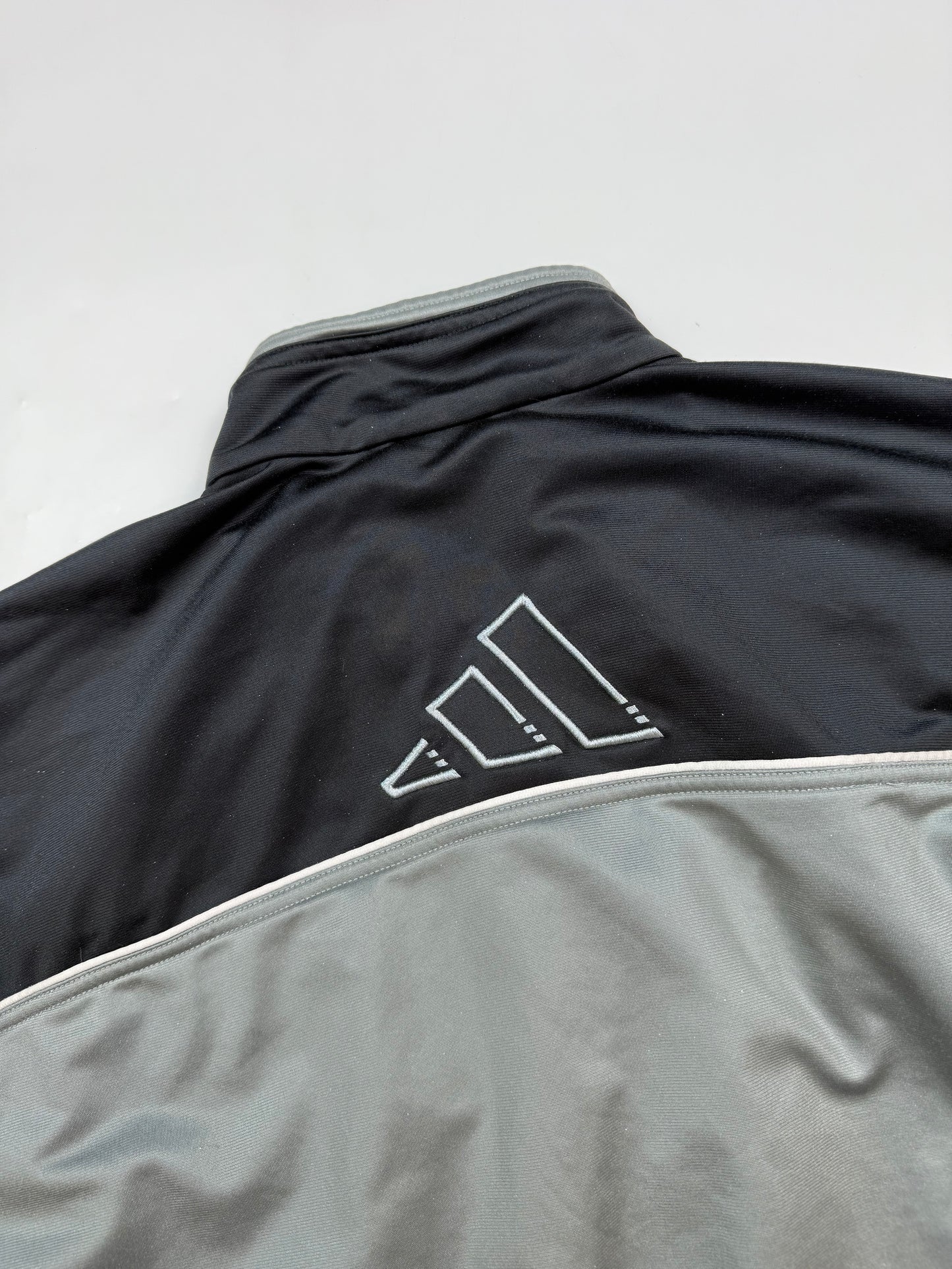 Vintage Adidas abstract track jacket (L)