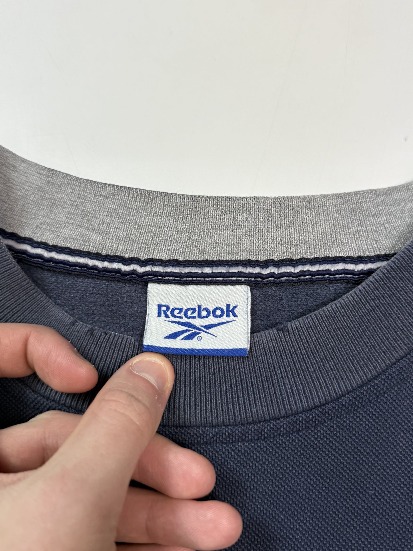 Vintage Reebok athletic dept spell out sweatshirt (XL)