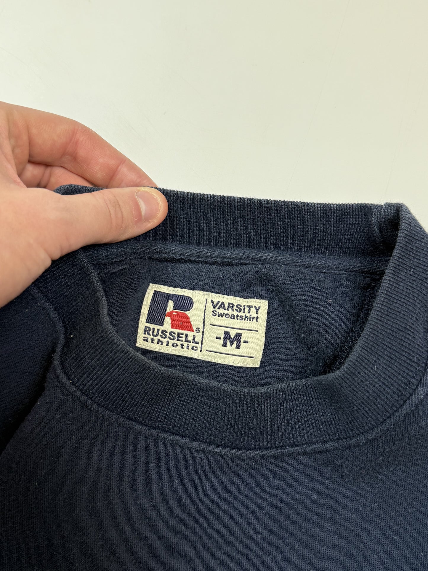 Vintage Russell athletic spell out sweatshirt (M)