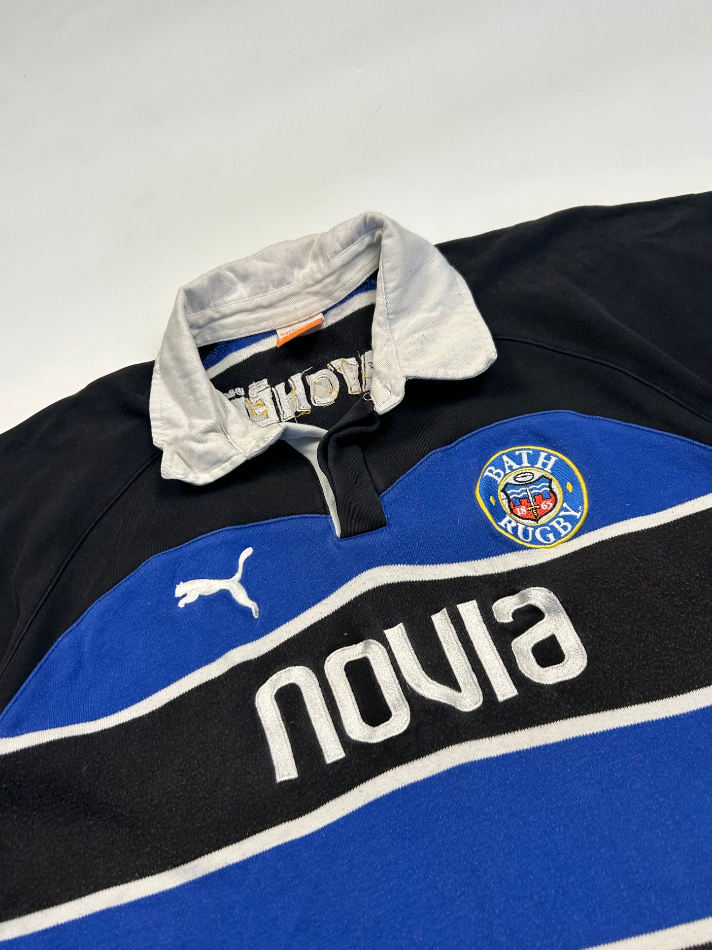 Bath 2011/12 Puma home rugby shirt (L)