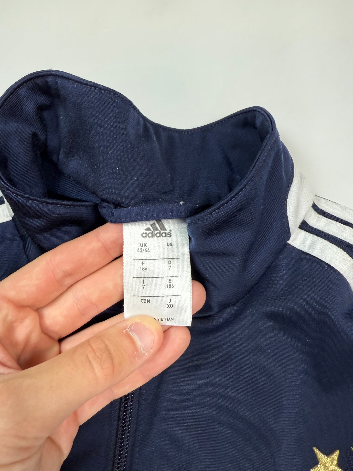 Bayern Munich 2013/14 Adidas football track jacket (L)