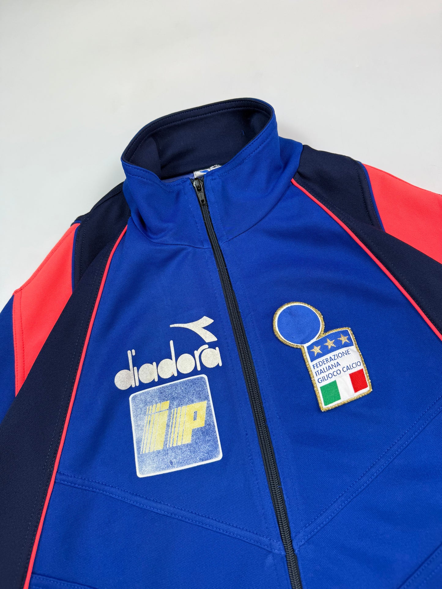 Vintage Italy 1994-96 Diadora football track jacket (M)