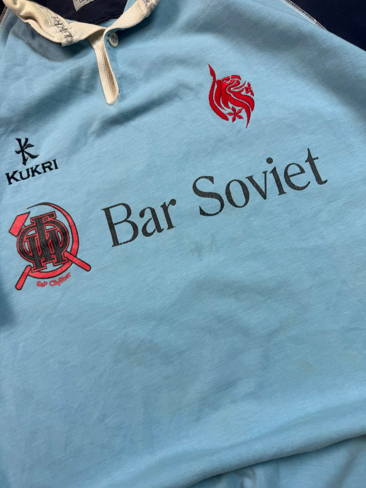 Vintage 2000s De montfort university Kukri rugby shirt (L)