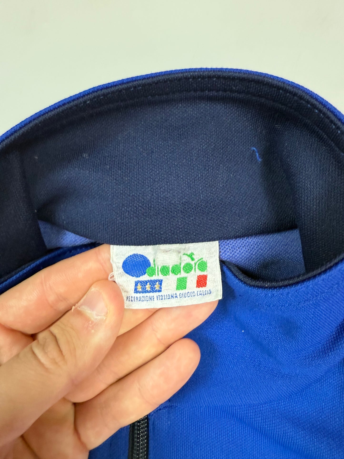 Vintage Italy 1994-96 Diadora football track jacket (M)