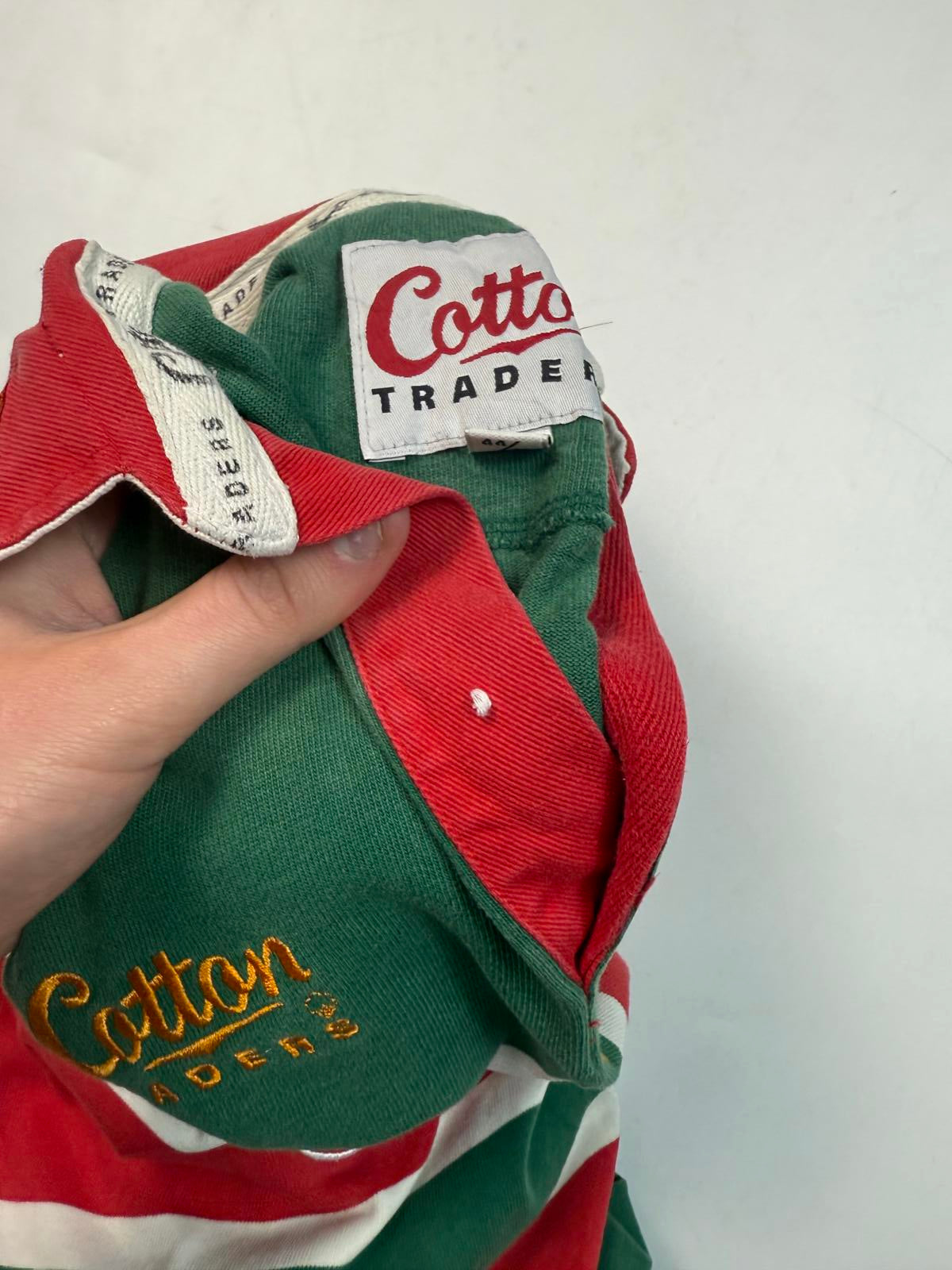 Vintage Leicester Tigers 2001/02 Cotton Traders rugby shirt (L)