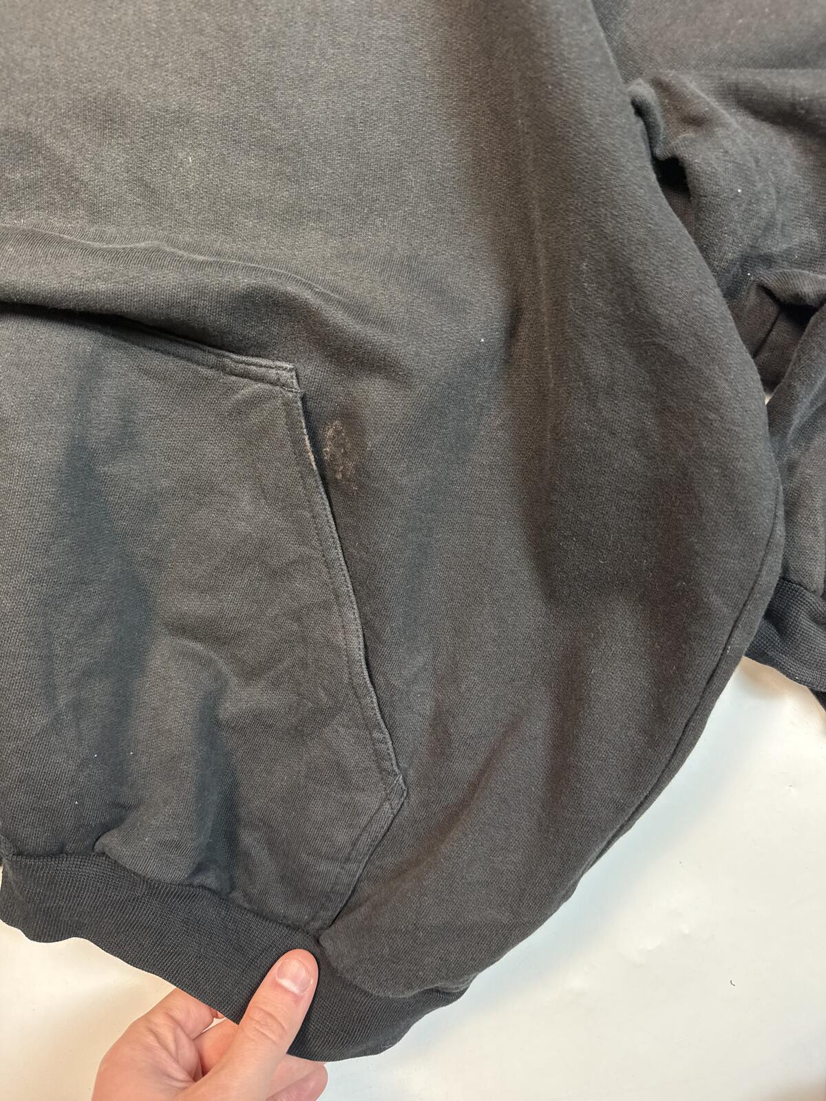 Vintage 90s adidas originals side stripe hoodie (M)