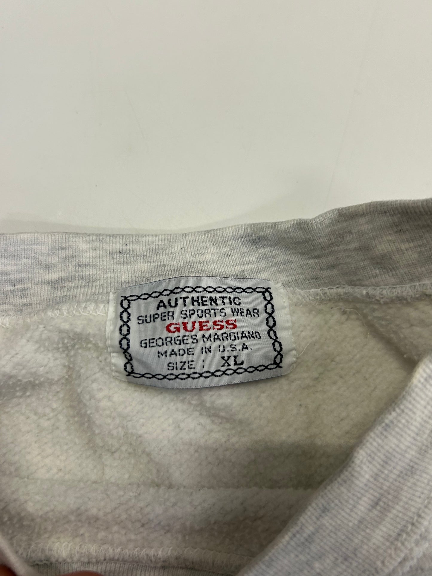 Vintage 90s Guess Jeans spell out sweatshirt (XL)