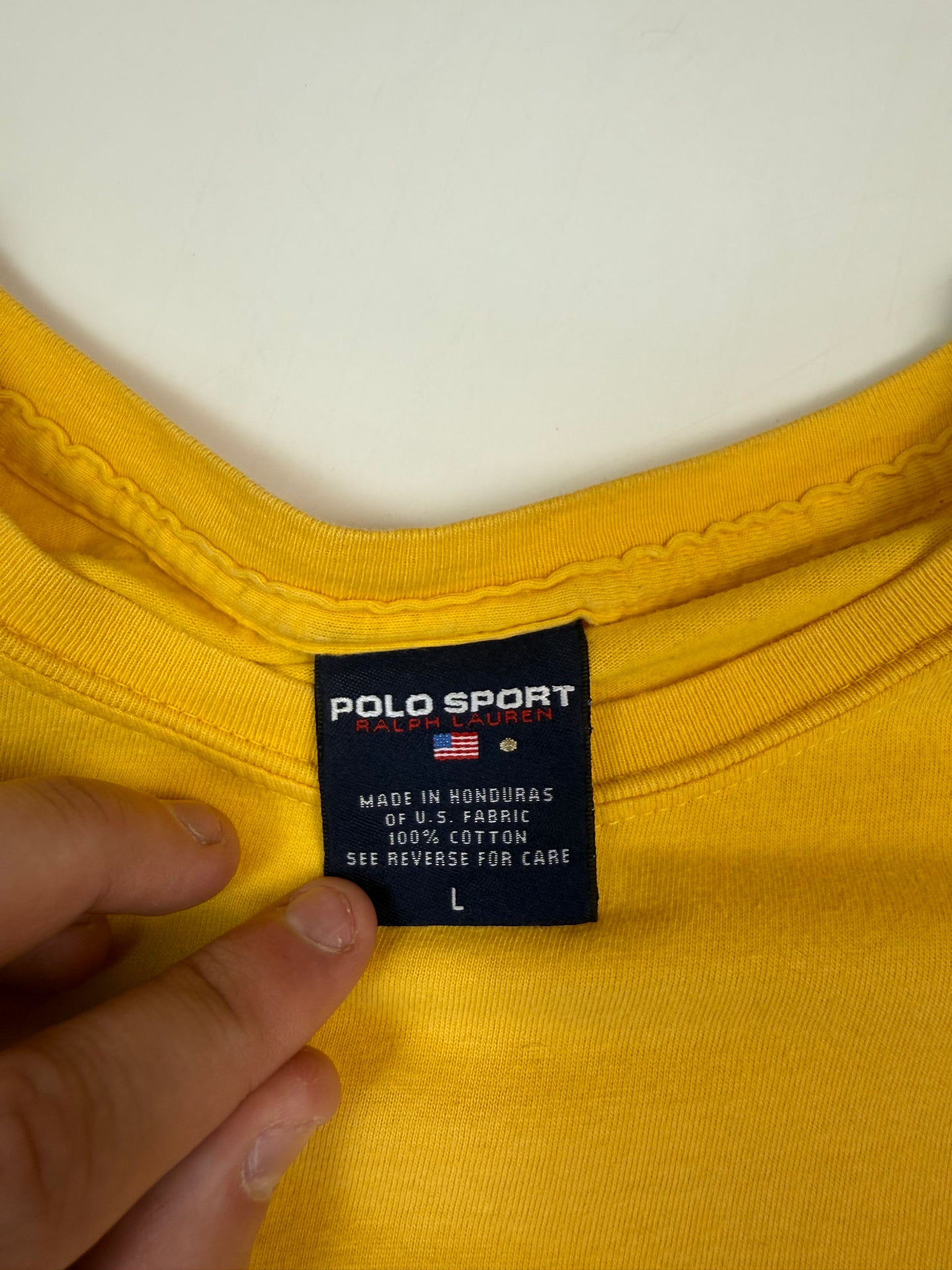 Vintage 90s Polo sport graphic tee (L)