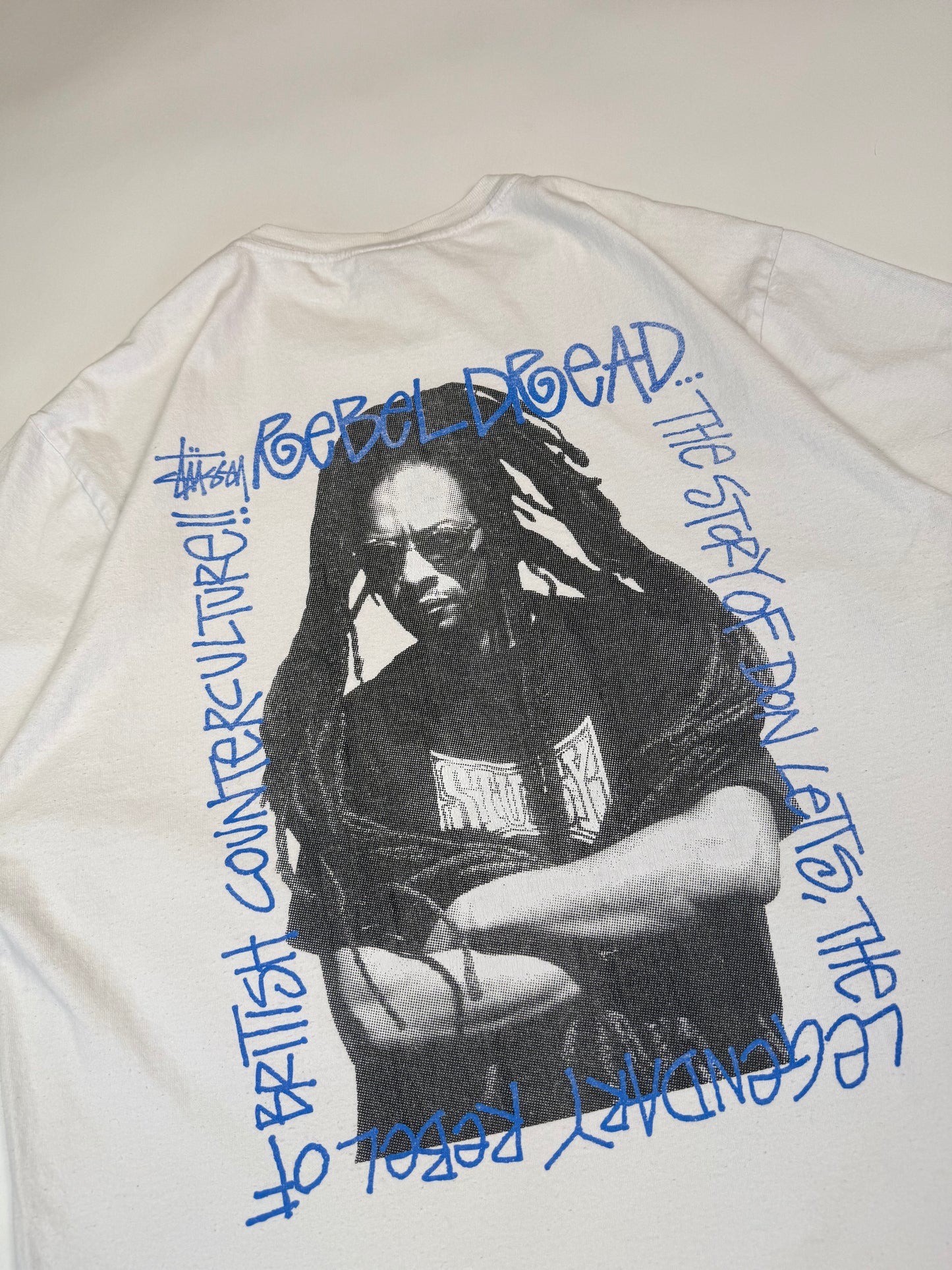 Stussy rebel dread graphic tee (L)