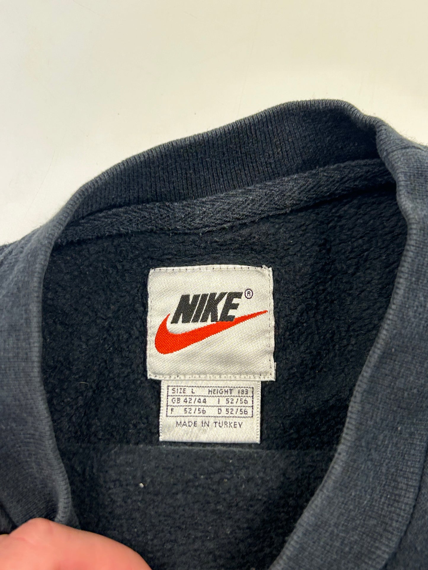 Vintage 90s Nike centre swoosh sweatshirt (L)