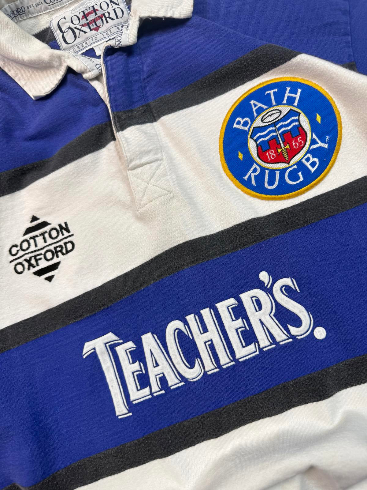 Vintage Bath 1997/98 Cotton Oxford rugby union shirt (L)