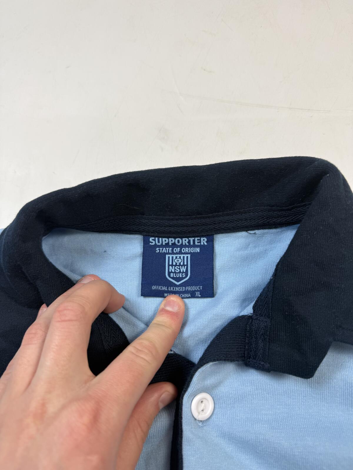 Vintage New South Wales Blues rugby league shirt (XL)