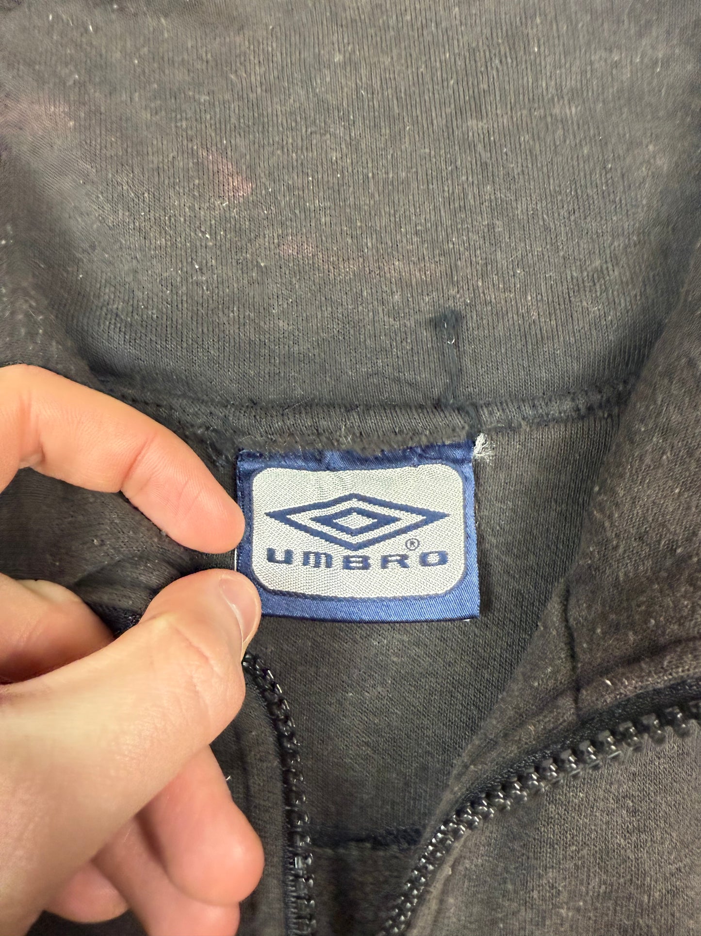 Vintage 90s Umbro pro training quarter zip sweatshirt (M)