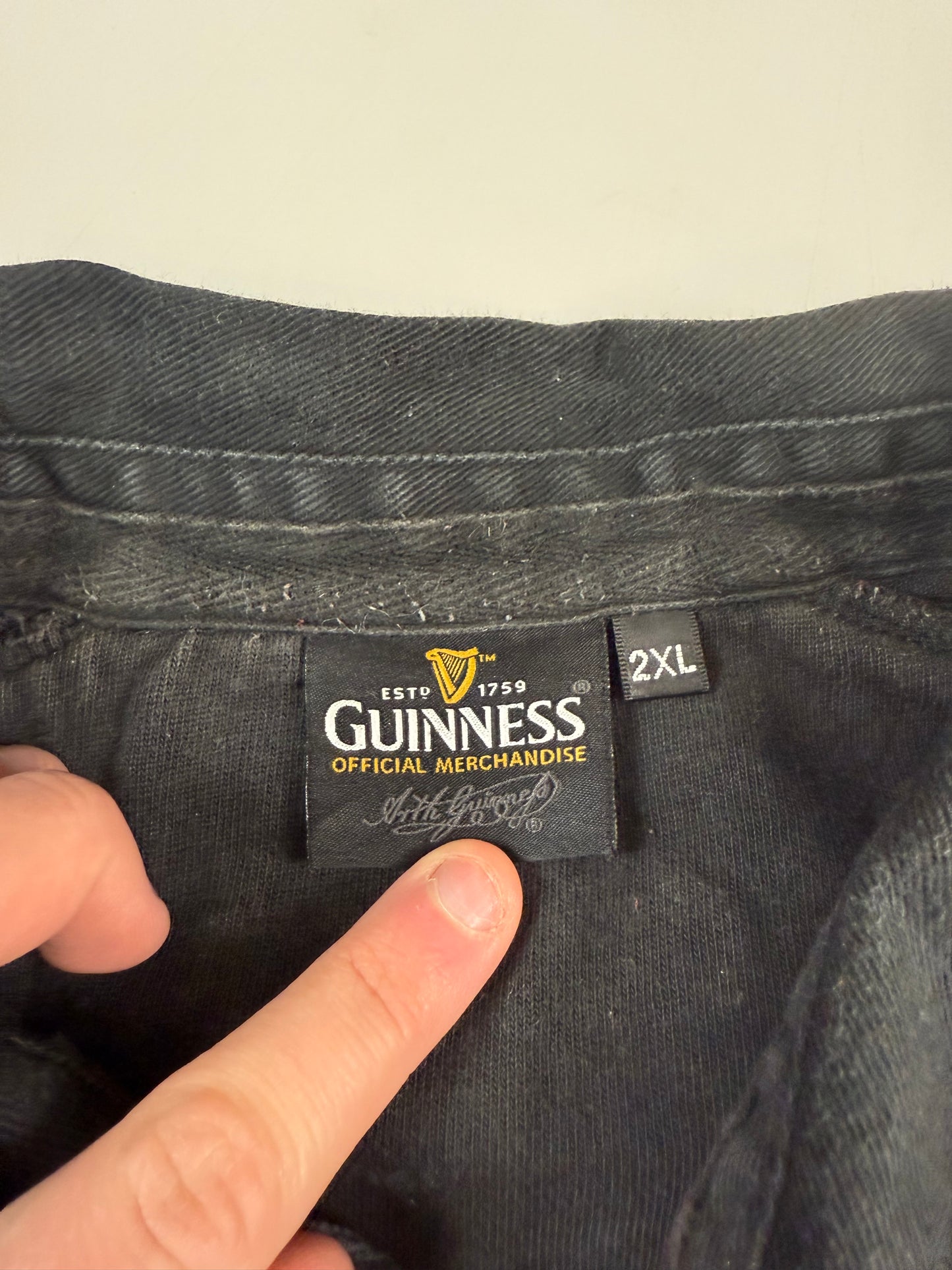 Vintage England Guinness rugby shirt (XXL)