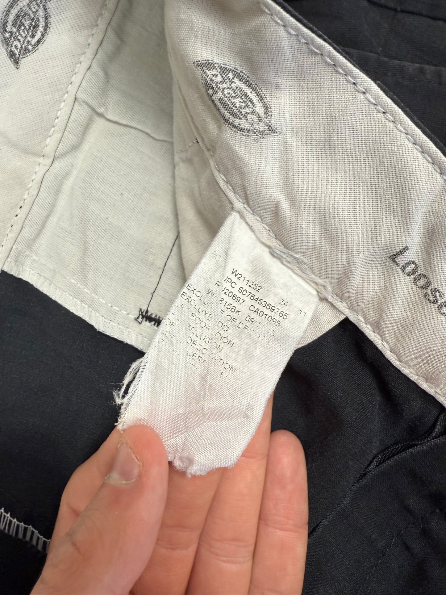 Dickies pinstripe baggy shorts (W32)