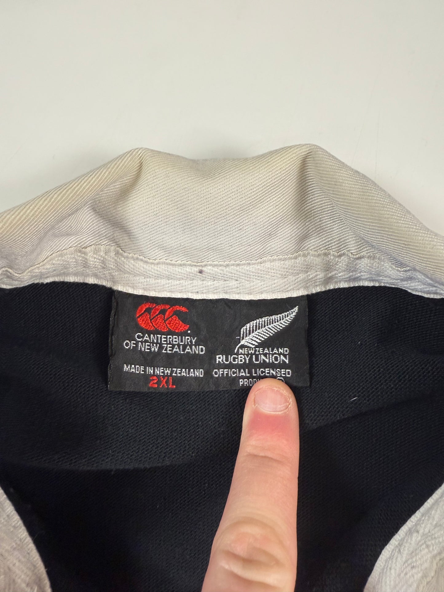 Vintage New Zealand 1994-96 Canterbury rugby shirt (XXL)