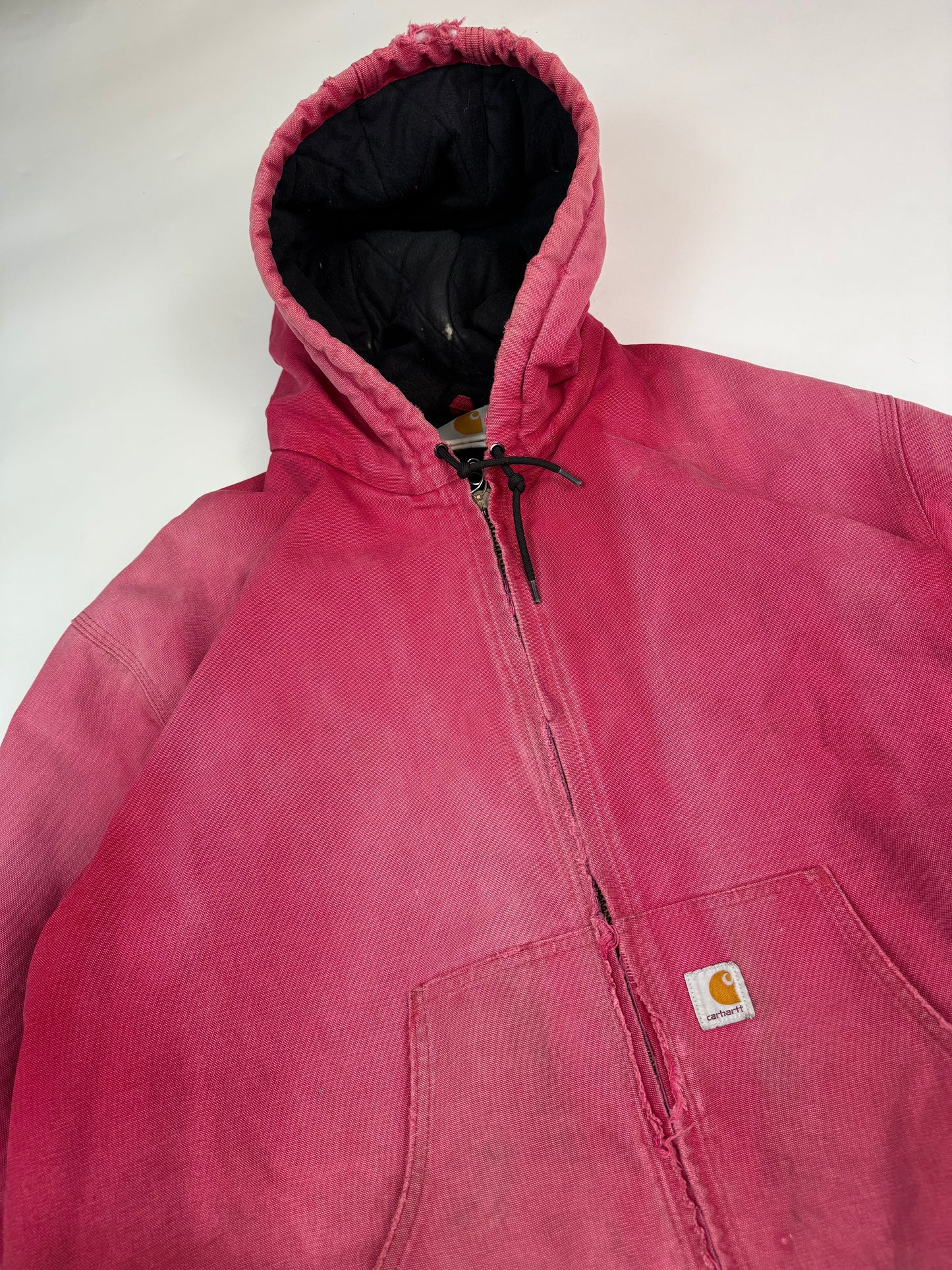 Vintage Carhartt active hooded workwear jacket (XXL)