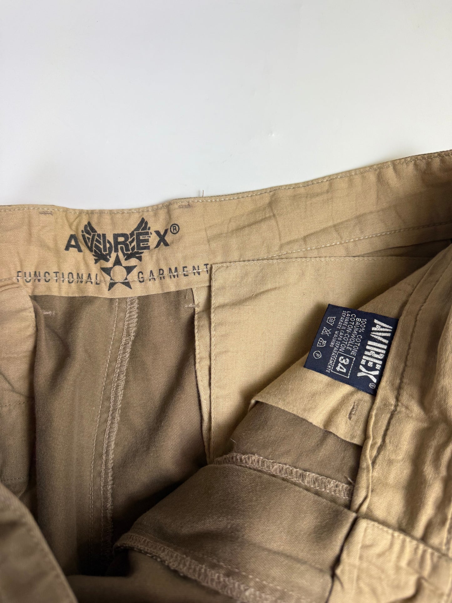 Vintage Avirex baggy chinos (W34)