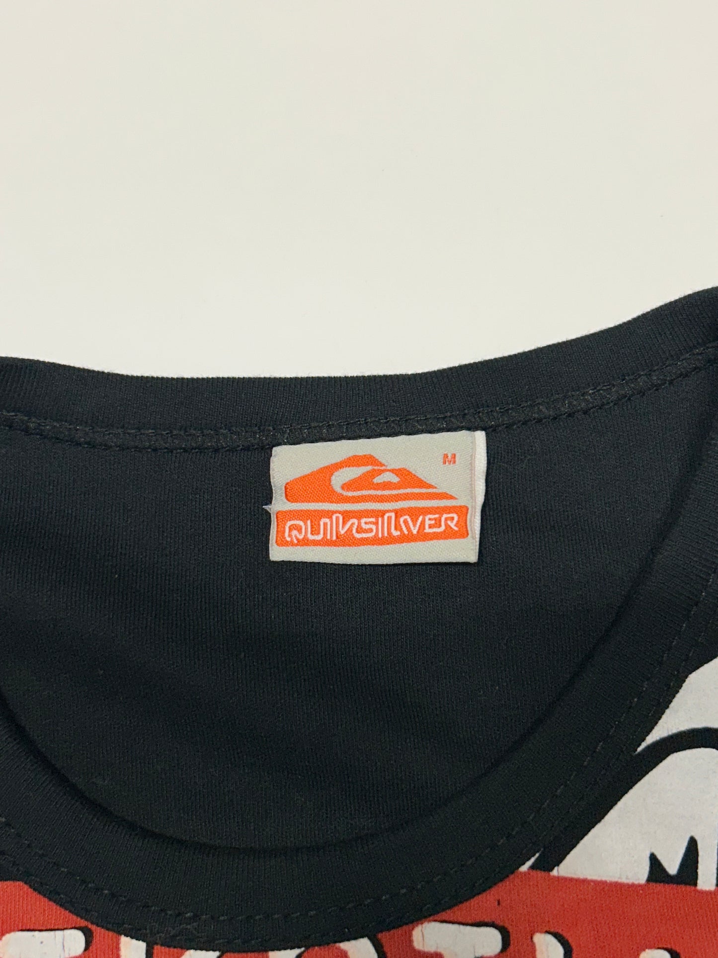 Vintage Quiksilver all over print tee (M)