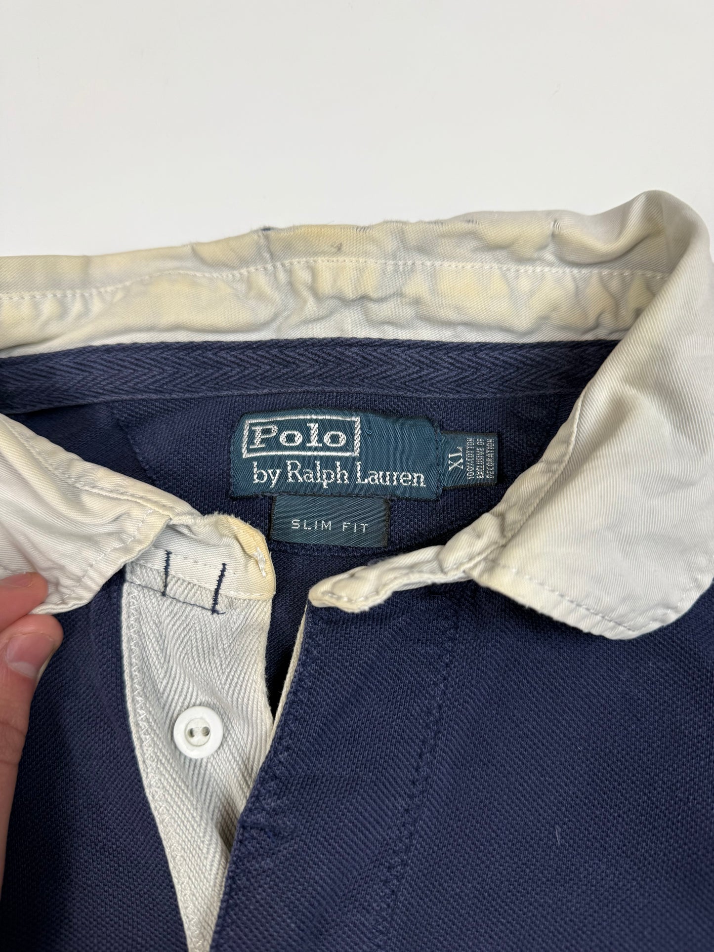 Vintage Polo Ralph Lauren big pony polo shirt (XL)