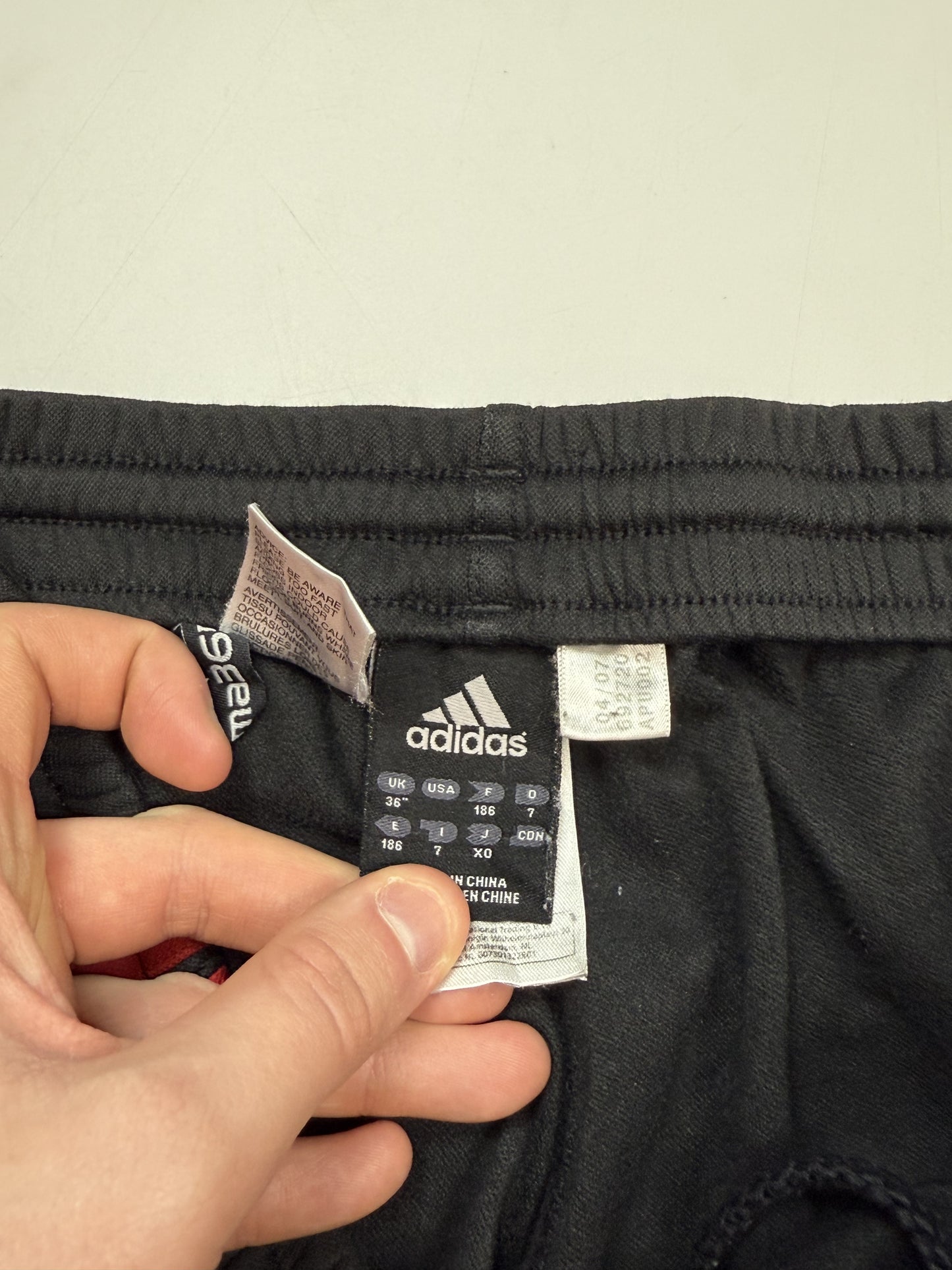 Vintage AC Milan 2007/08 Adidas track pants (M)
