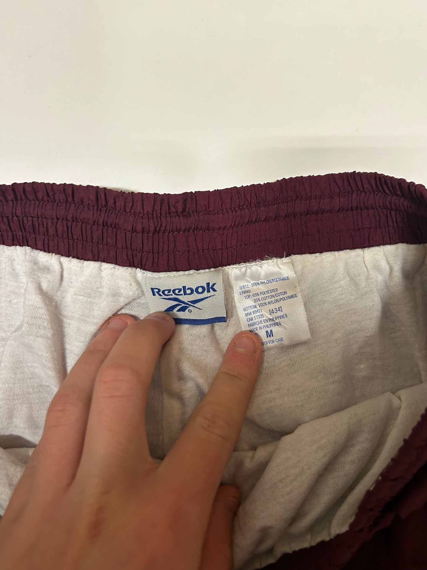 Vintage Reebok track pants (M)