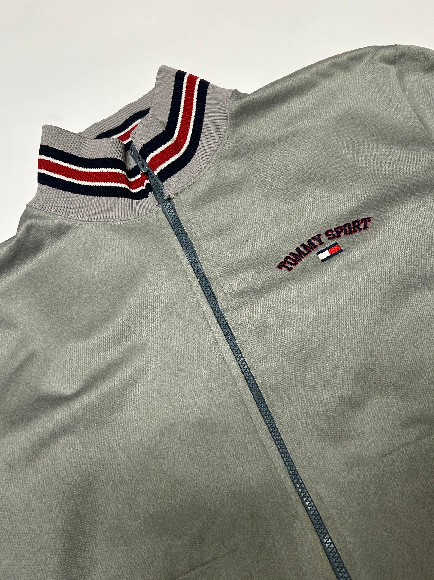 Vintage 90s Tommy Hilfiger sport track jacket (L)