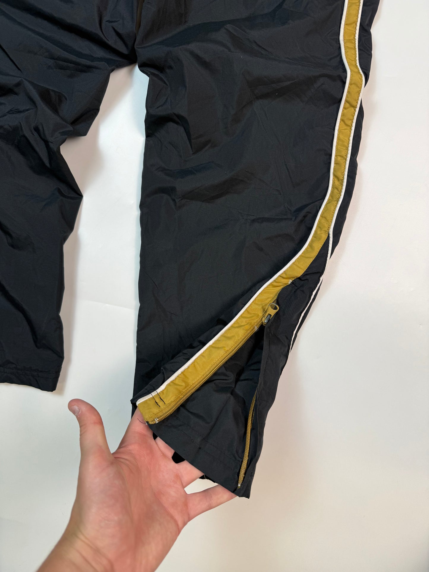 Vintage Reebok baggy side stripe track pants (M)