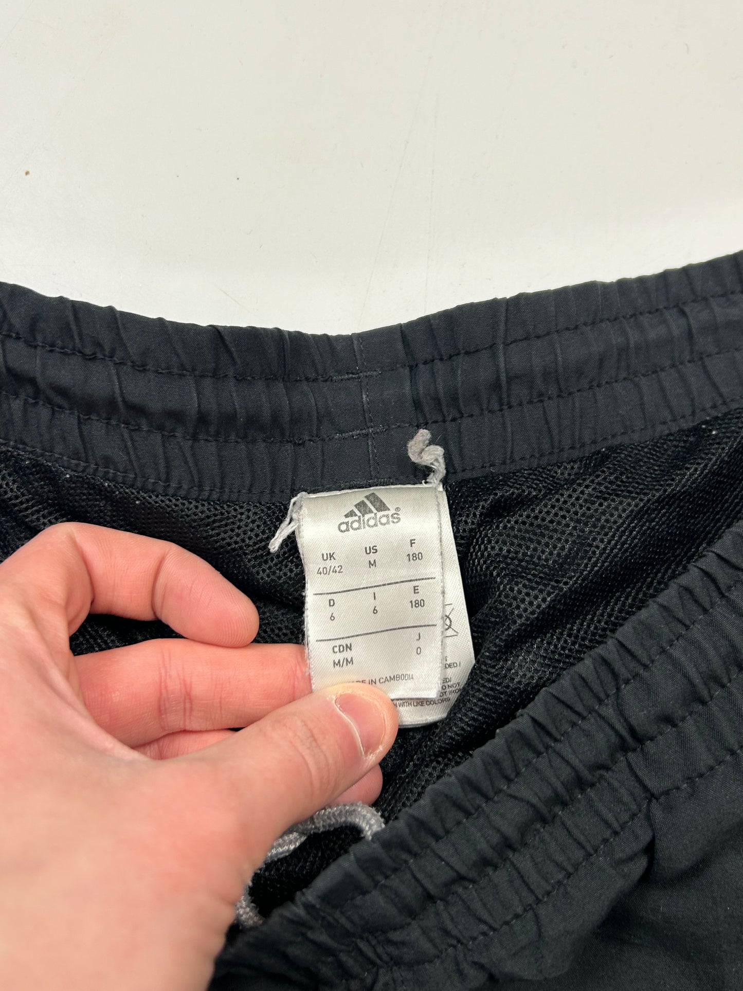 Adidas baggy track pants (M)