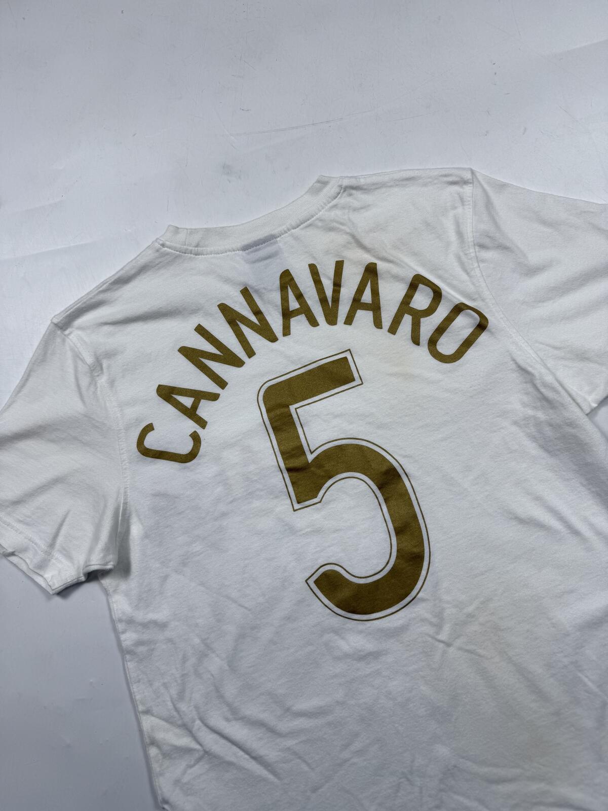 Vintage Y2K Nike Cannavaro football tee (M)