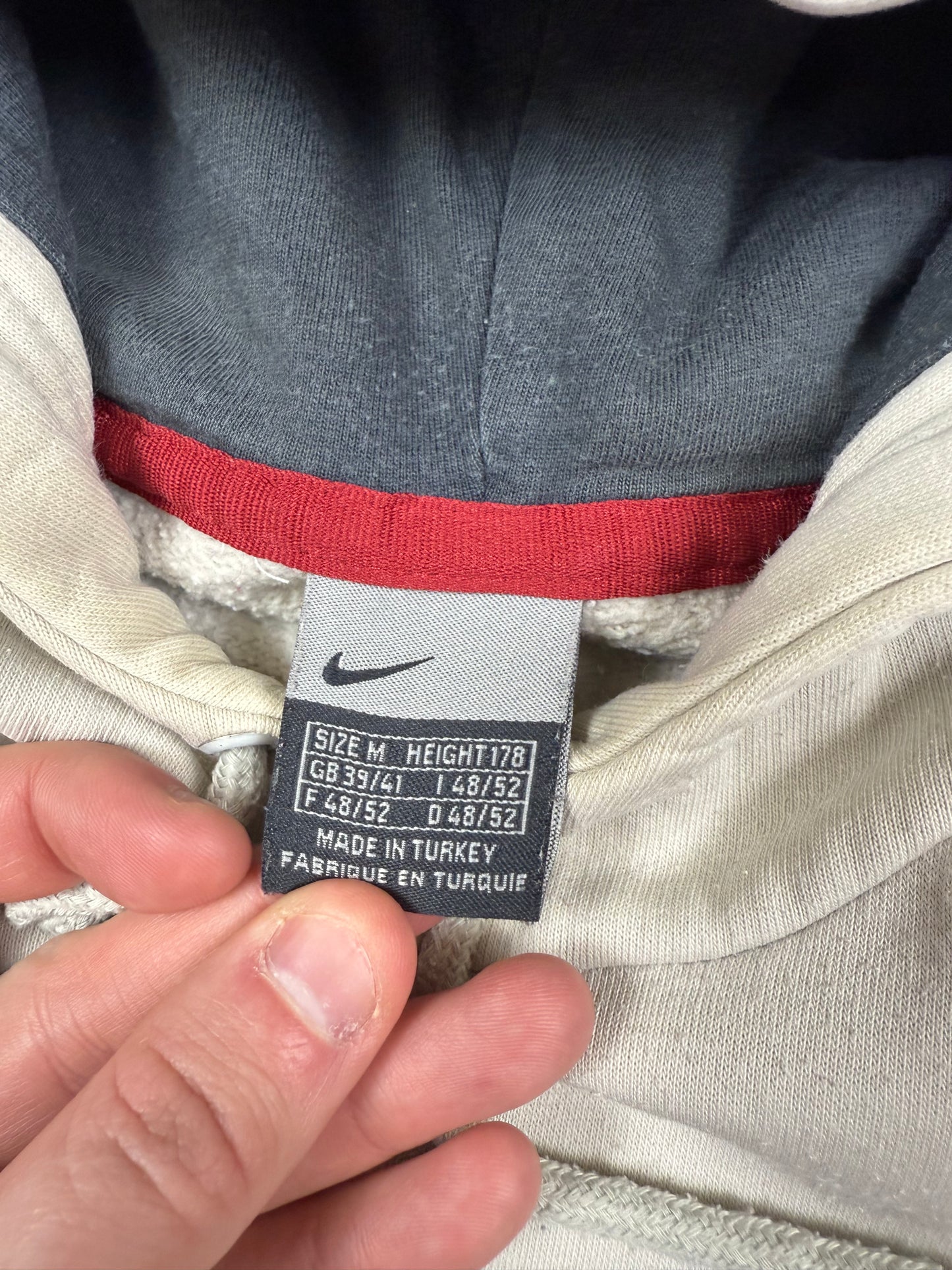 Vintage Nike spell out hoodie (M)