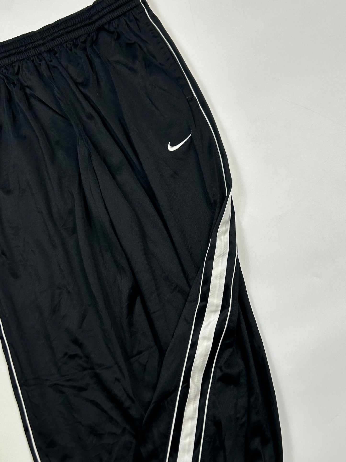 Vintage Nike basketball baggy side stripe track pants (L)