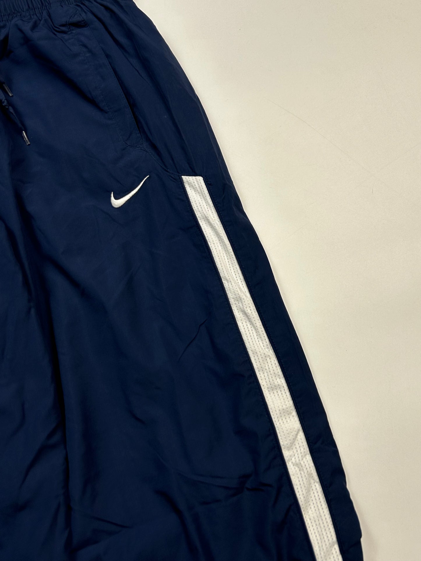 Vintage Nike baggy side stripe track pants (L)