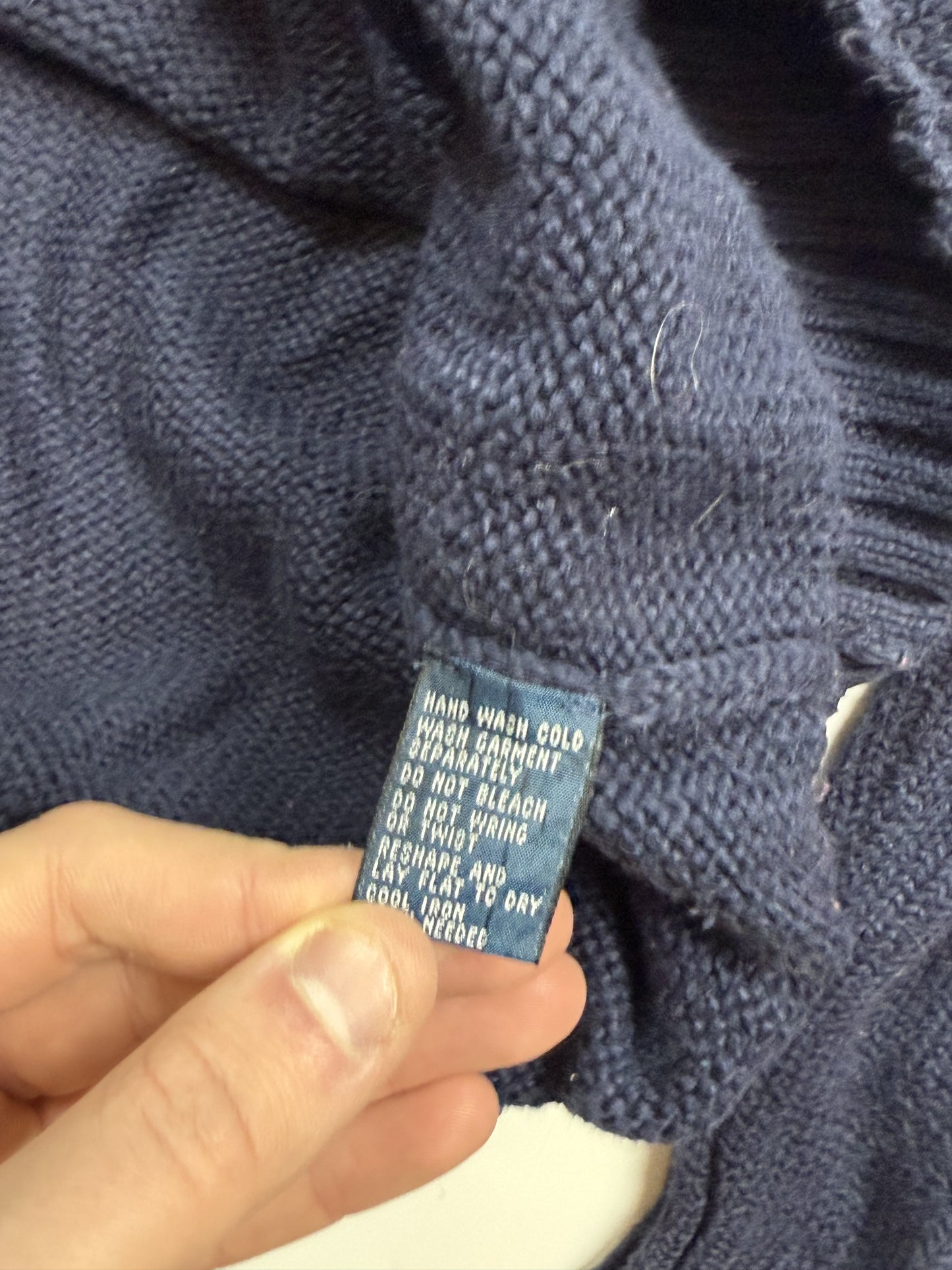 Vintage 90s Polo Ralph Lauren knit sweater (XXL)