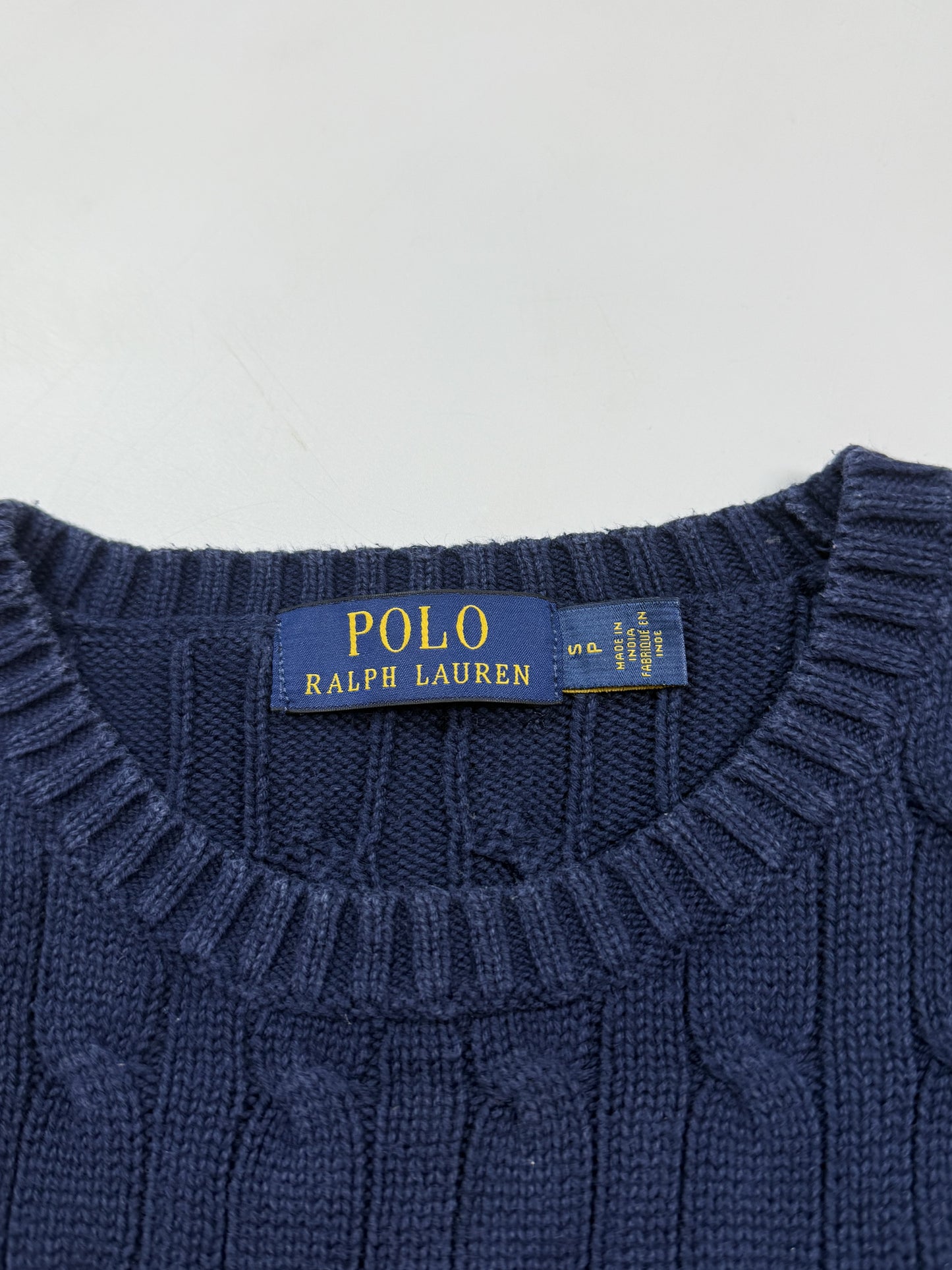 Polo Ralph Lauren cable knit sweater (S)
